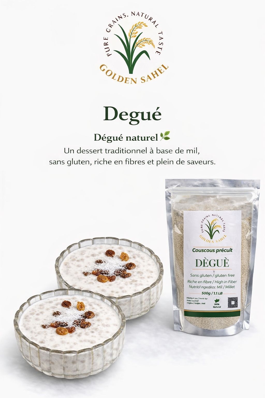 Couscous précuit DEGUÊ