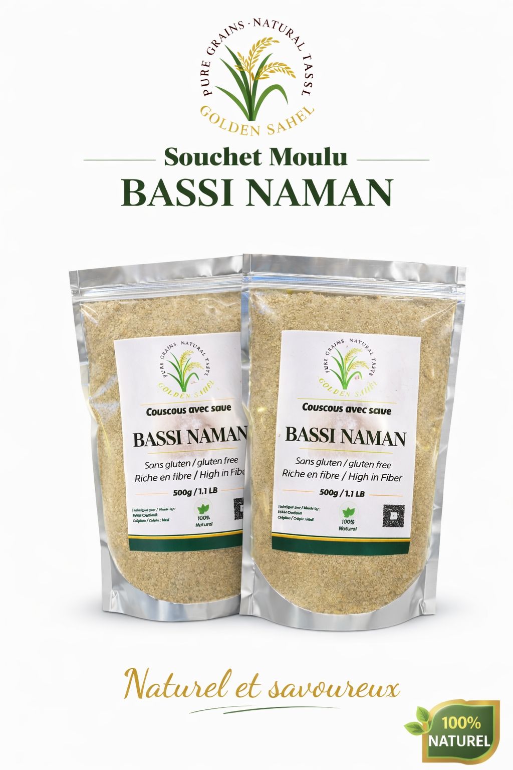 Couscous de mil ``Bassi Naman``