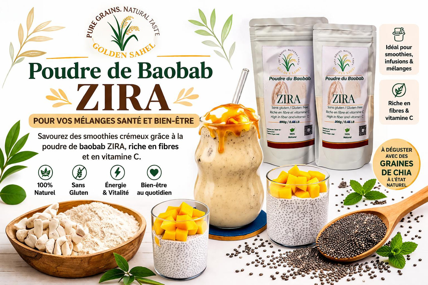 Poudre de Baobab ``Zira``
